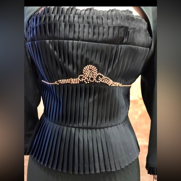 Designer Emerald Dress & Blazer XS - Picture 5 of 16